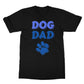 dog dad t shirt black
