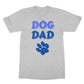 dog dad t shirt grey