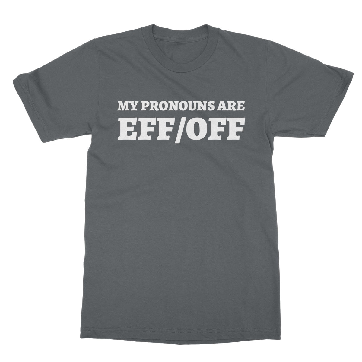 eff off t shirt grey