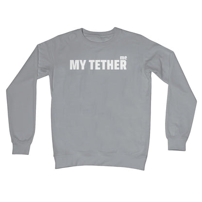 At The End Of My Tether Jumper - Steel Grey - Funny Jumper