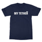 end of my tether t shirt navy
