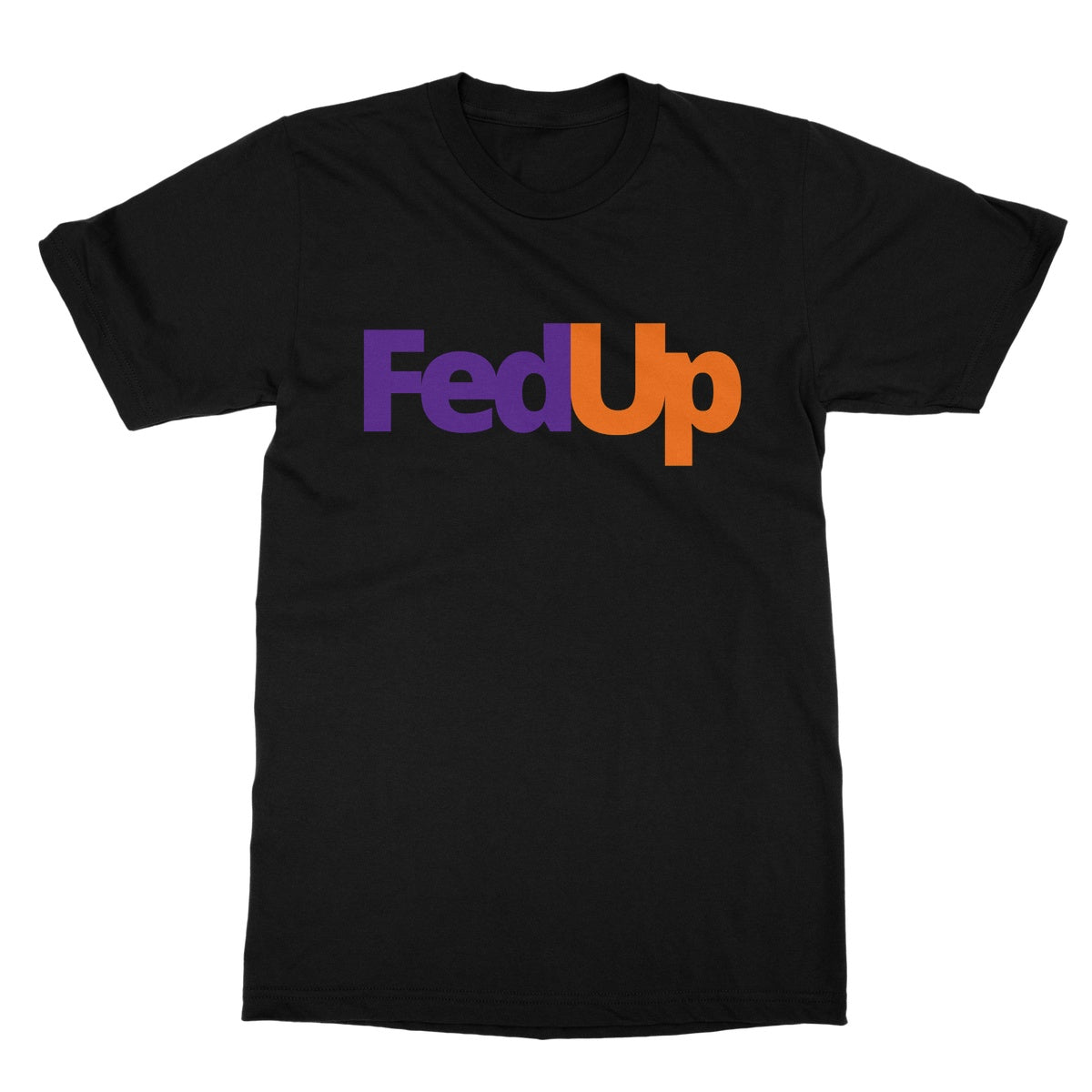 fedup t shirt black