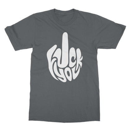 fuck you t shirt grey