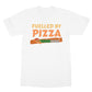 fuelled by pizza t shirt white