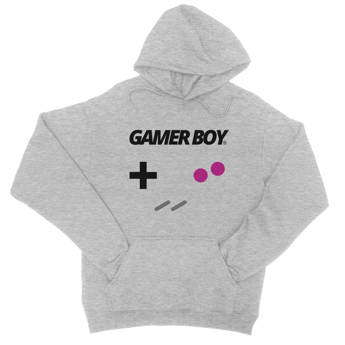 gamerboy hoodie grey