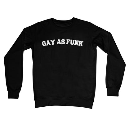 gay as funk jumper black