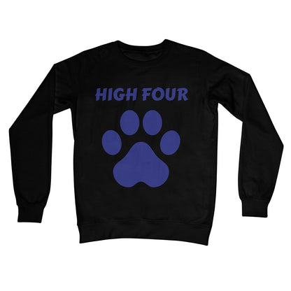 high four jumper black