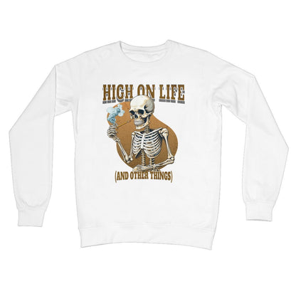 high on life jumper white