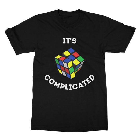 it's complicated t shirt black