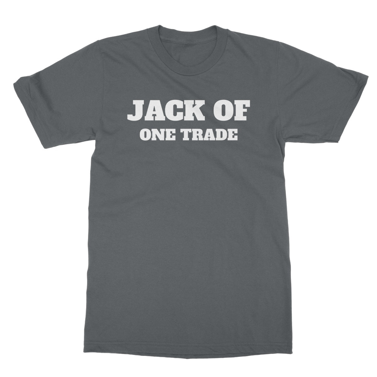 jack of one trade t shirt grey