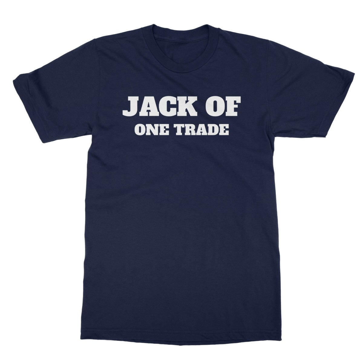 jack of one trade t shirt navy