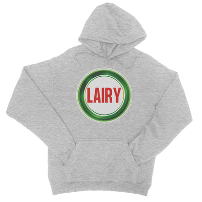Lairy Hoodie - Heather Grey - Funny Hoodie