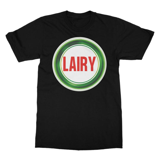 lairy t shirt black