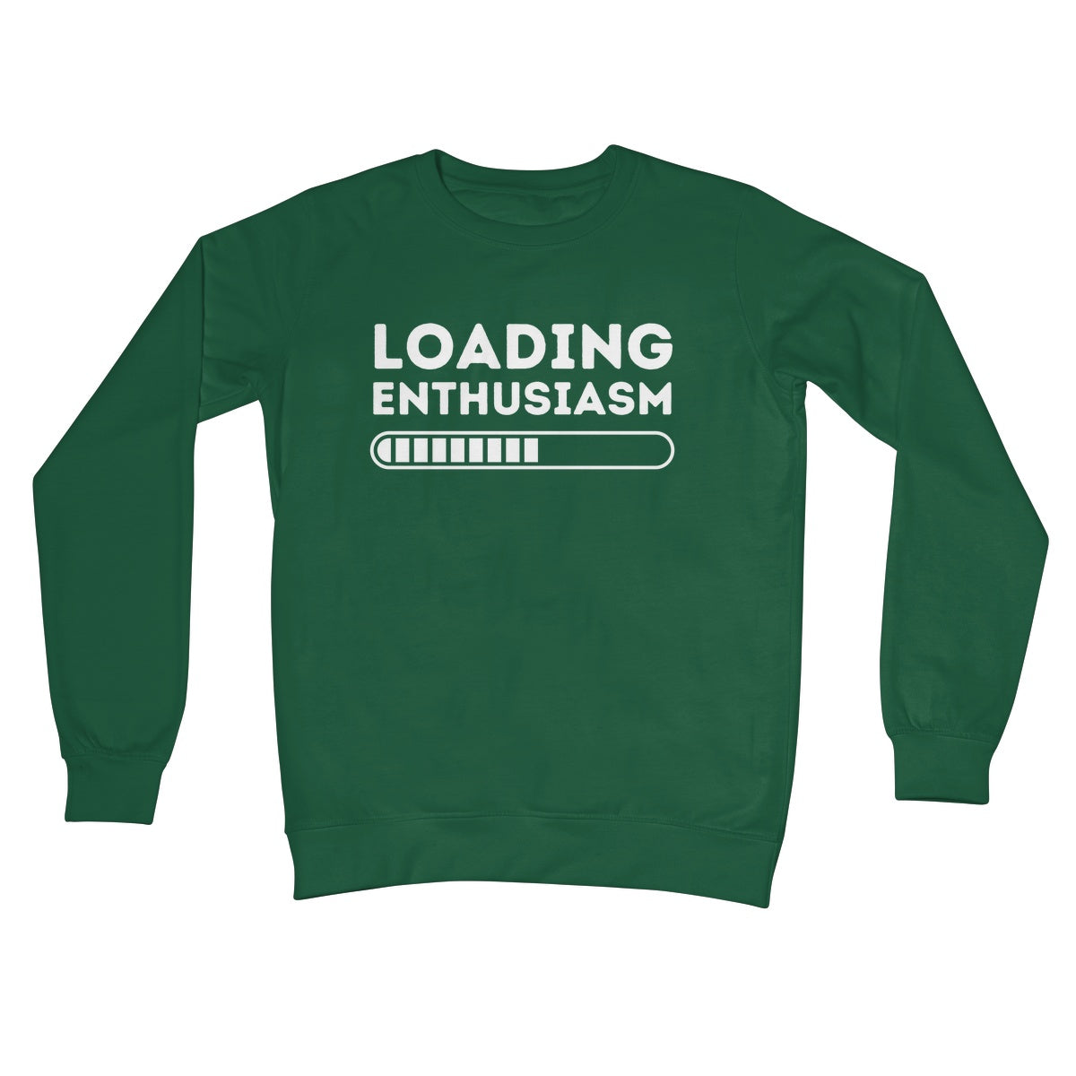loading enthusiasm jumper green