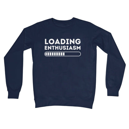 Loading Enthusiasm Jumper - Oxford Navy - Funny Jumper