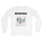 lost my marbles jumper white