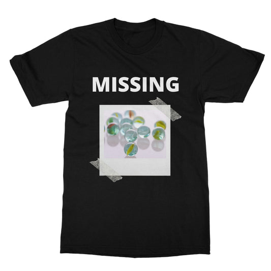 lost my marbles t shirt black