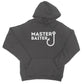 master baiter hoodie grey
