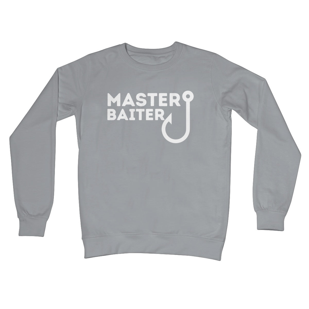master baiter jumper grey