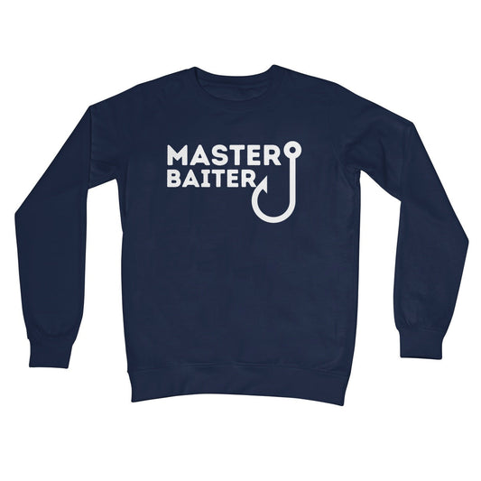 master baiter jumper navy