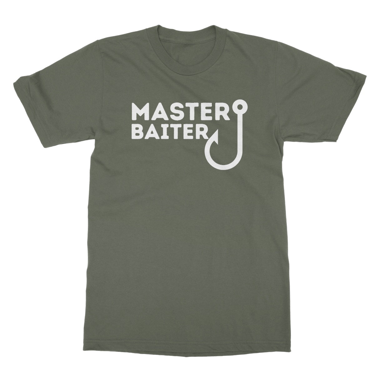 master baiter t shirt green