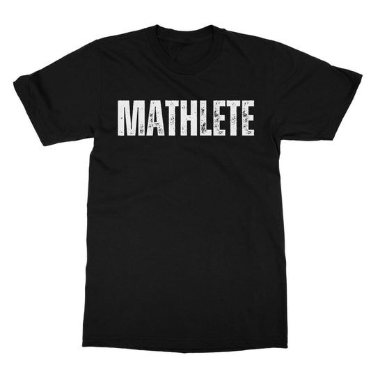 mathlete t shirt black