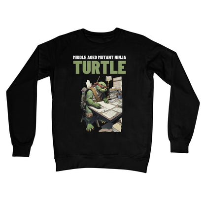 middle aged mutant ninja turtle jumper black