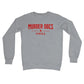 murder docs and chill jumper grey