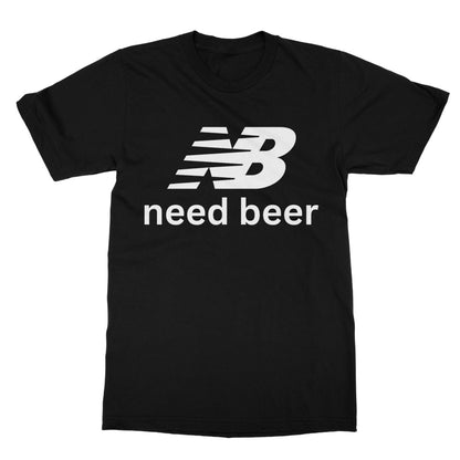 need beer t shirt black