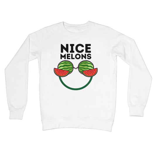 nice melons jumper white