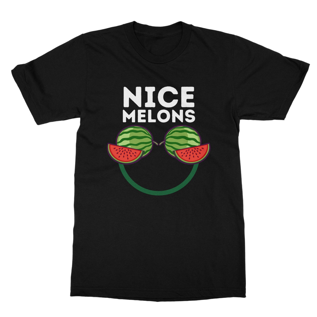 nice melons t shirt black