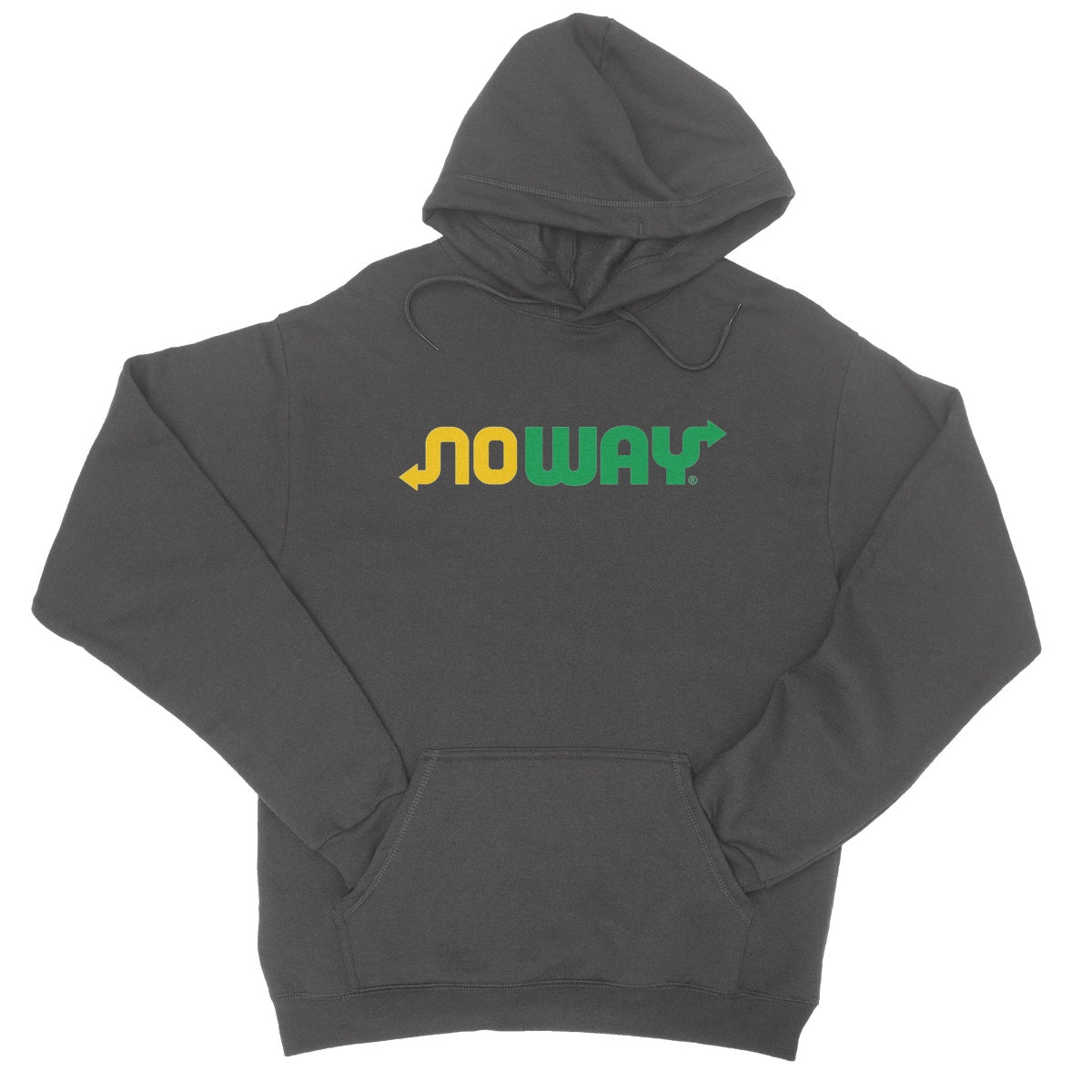noway hoodie grey