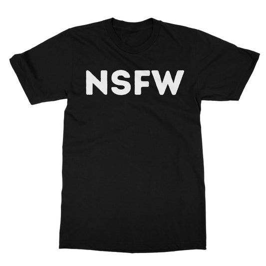 nsfw t shirt black