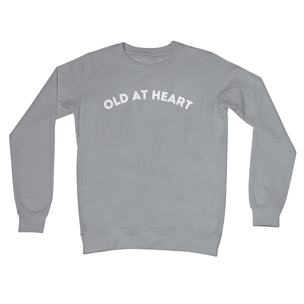 old at heart jumper grey