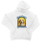 only dogs can judge me hoodie white