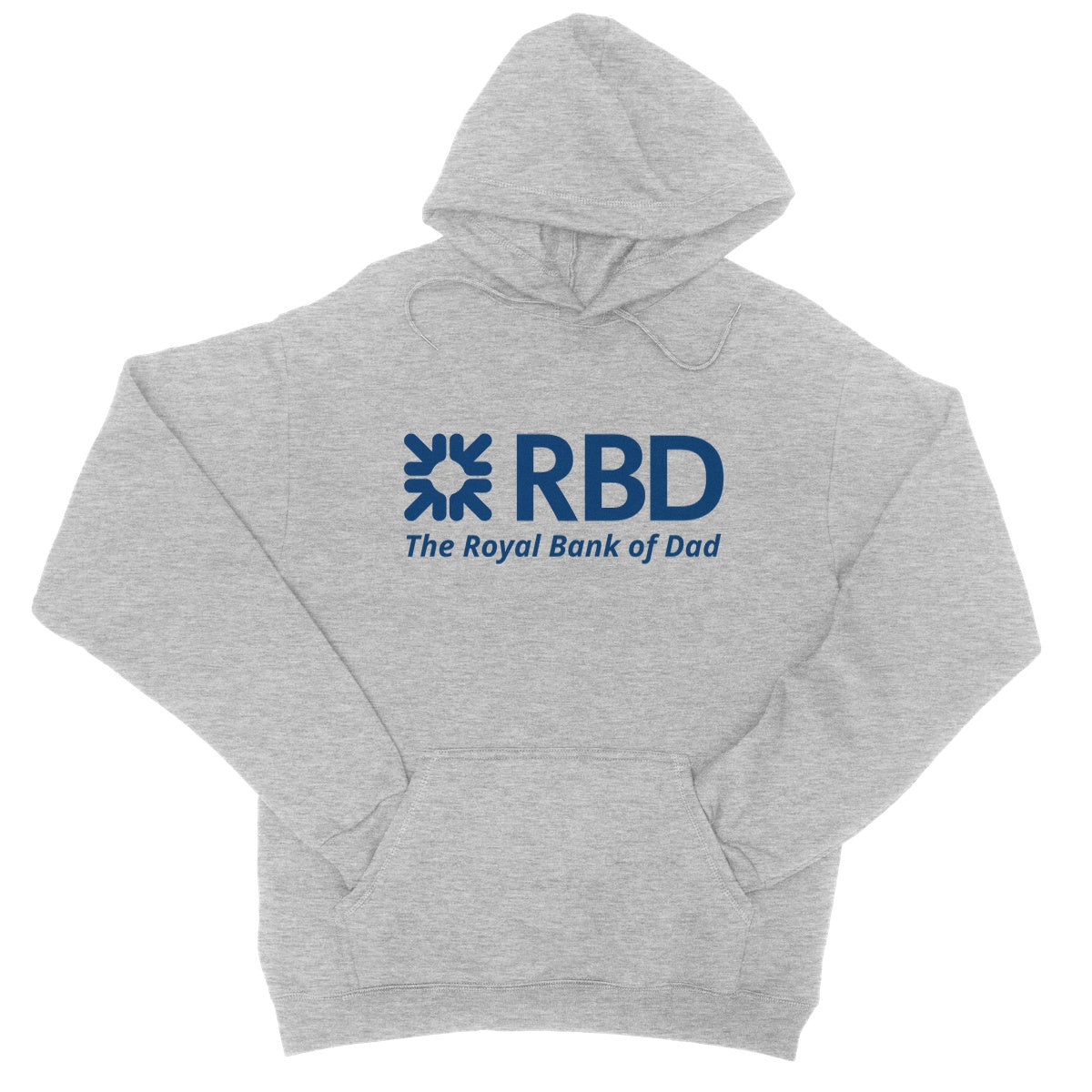 royal bank of dad hoodie grey