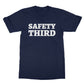 safety third t shirt navy