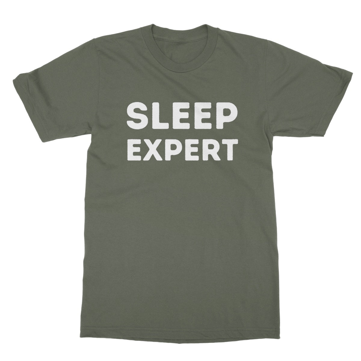 sleep expert  shirt green