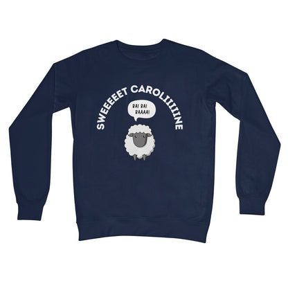 Sweet Caroline Jumper - Oxford Navy - Funny Jumper