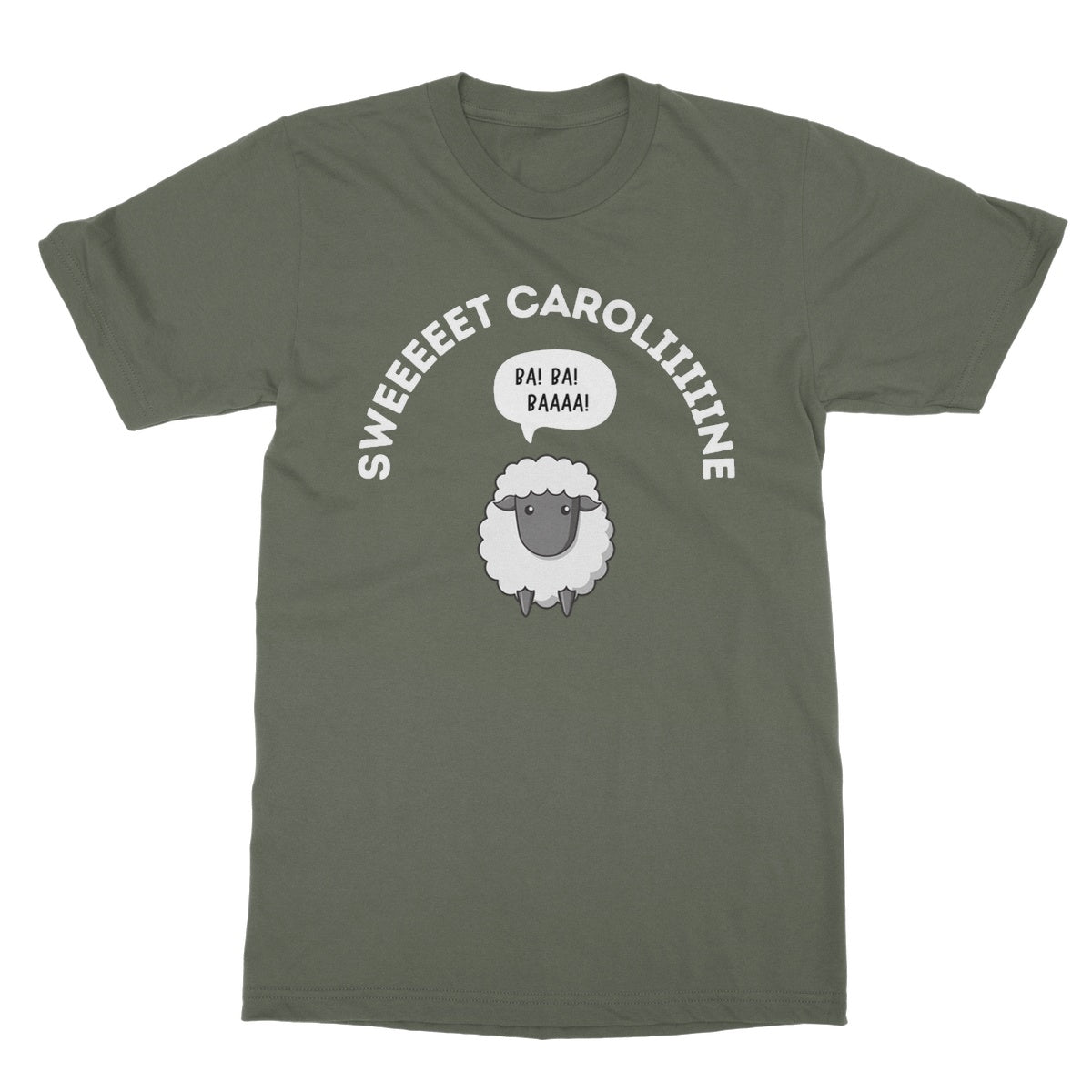 sweet caroline t shirt green
