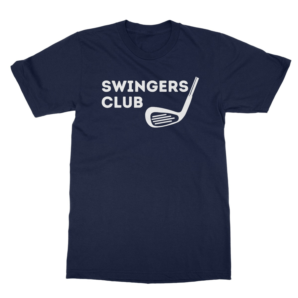 swingers club t shirt navy