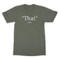 that's what she said t shirt green
