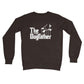 the dogfather jumper brown