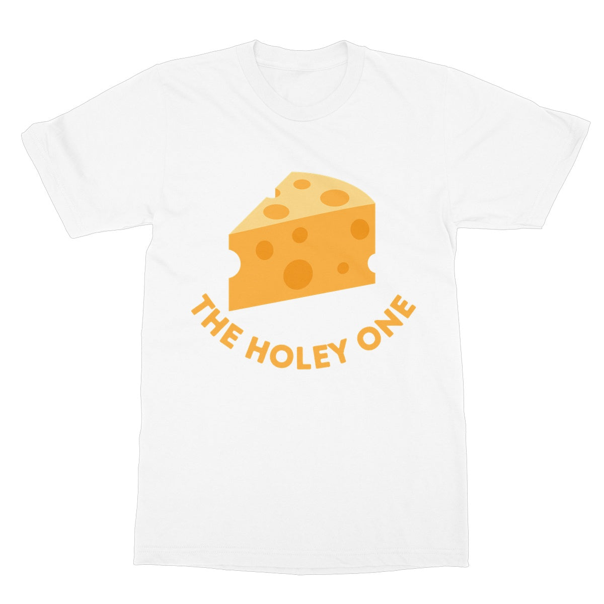 the holey cheese t shirt white