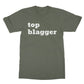 top blagger t shirt green