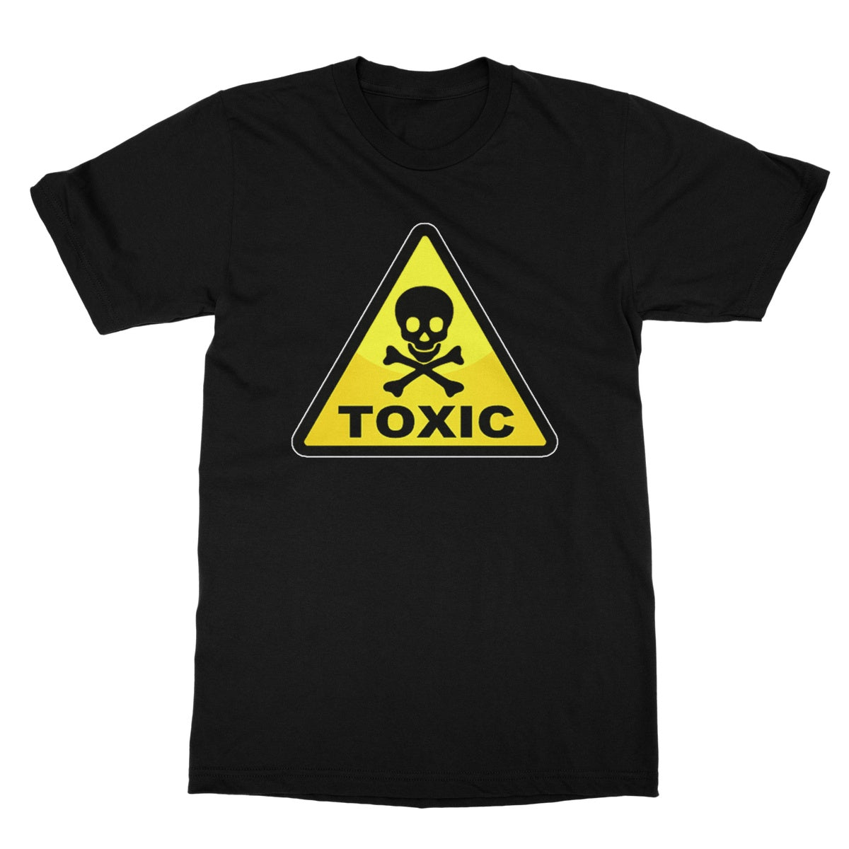 toxic t shirt black