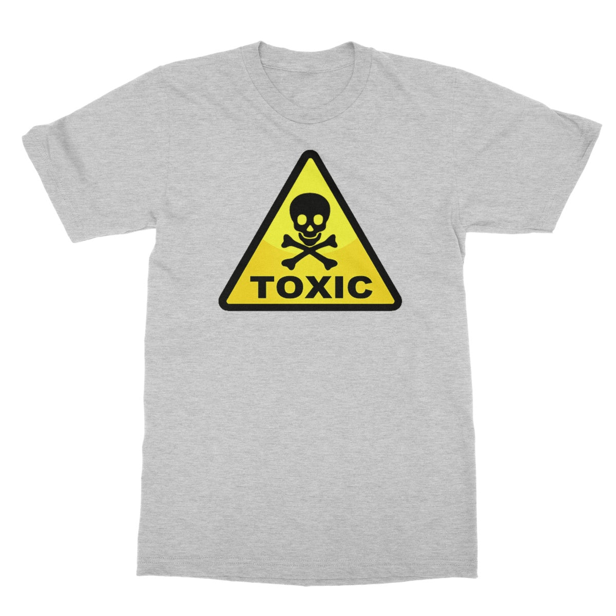 toxic t shirt grey
