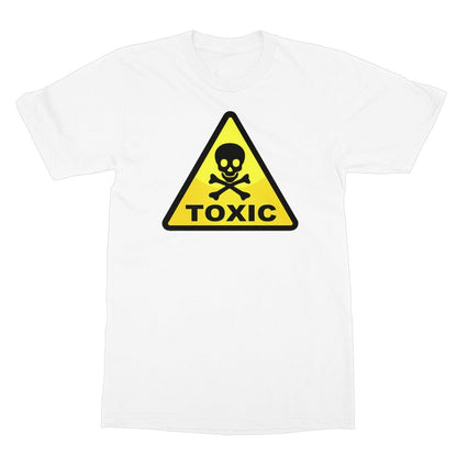 Toxic T-Shirt - White - Funny T-Shirt