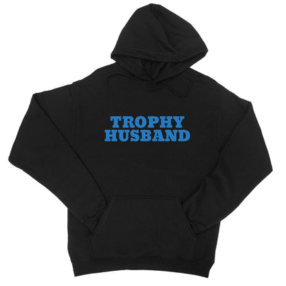 trophy husband hoodie light black