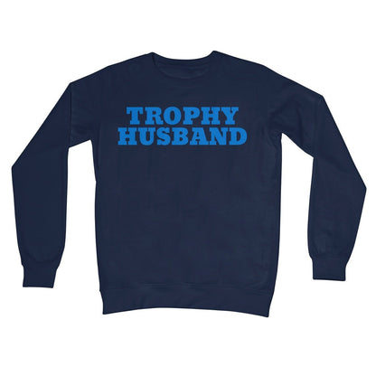 Trophy Husband Jumper - Oxford Navy - Funny Jumper